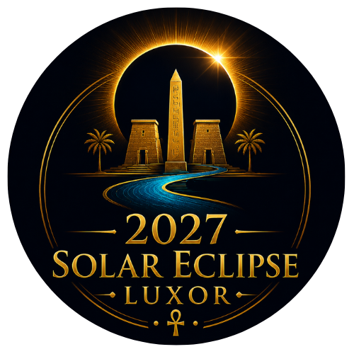 2027 Solar Eclipse Luxor Logo